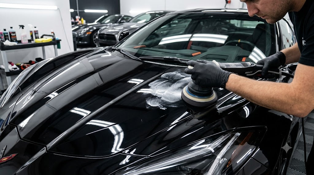 Cómo encerar un coche negro u oscuro para un brillo espejo