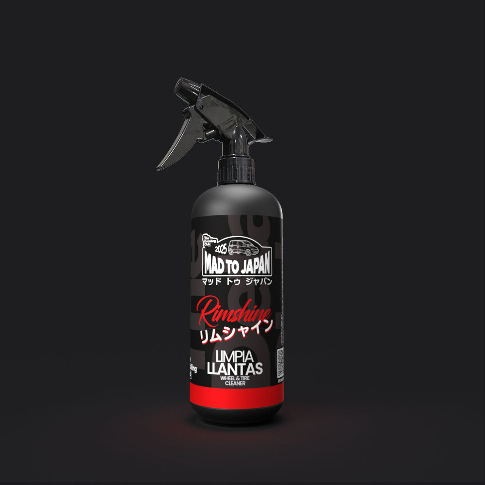 Limpieza sin frotar de llanta de aleación con limpiallantas de alto rendimiento RIMSHINE