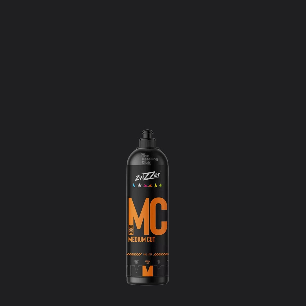 Bote de 250ml de pulimento de corte medio Zvizzer MC 3000 Medium Cut