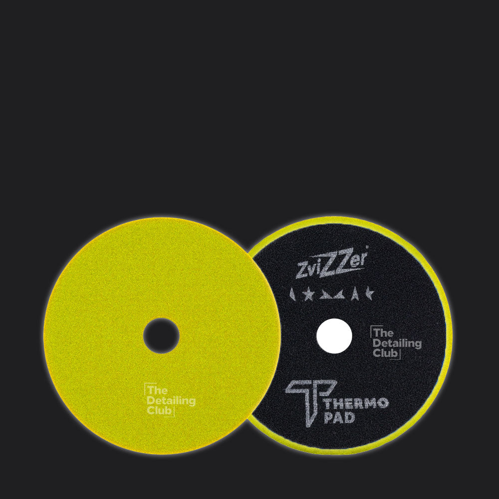 Esponja blanda de abrillantado Zvizzer Thermo Pad Amarillo para plato de 125mm