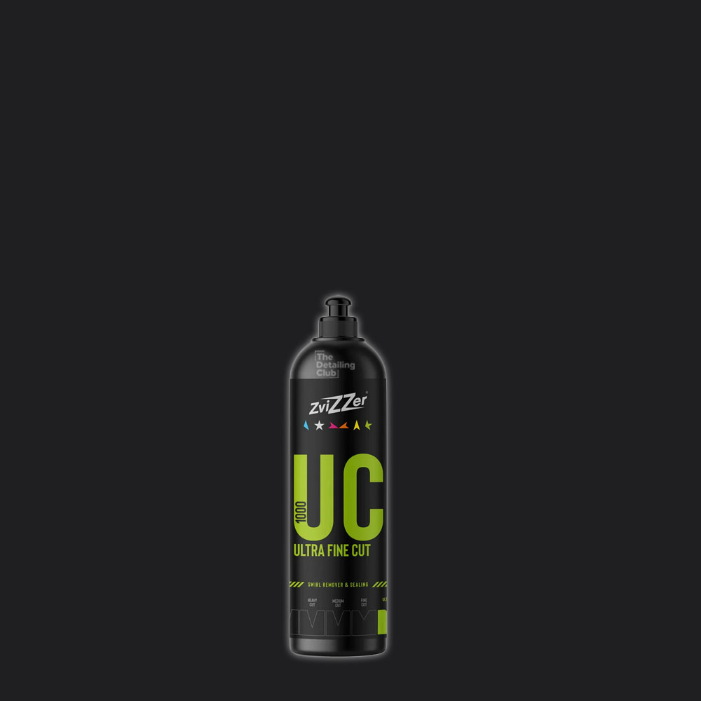Envase de 250ml de pulimento de acabado y sellador cerámico Zvizzer UC 1000 Ultrafine Cut